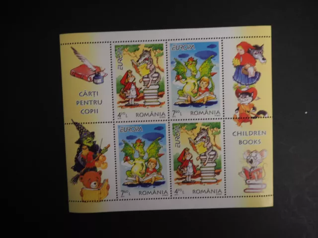 Rumänien 2010, Block "Kinderbücher" **/MNH, MiNr. Bl. 467 I (50), ME 900,-