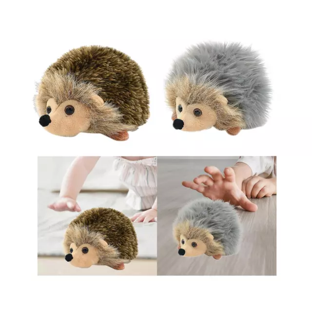 Igel Plüschtierpuppe, Schlafspielzeug für Kinder, Realistisches Plüschtier