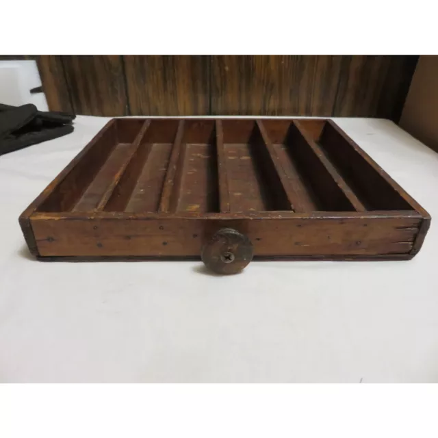 Antique Wood Cash, Change Drawer