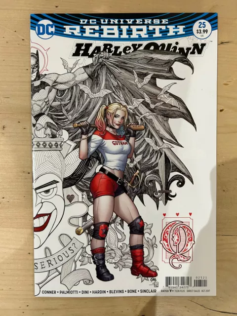 Dc Comics - Harley Quinn #25 - Frank Cho Variante Cover B - Oktober 2017 - Nm