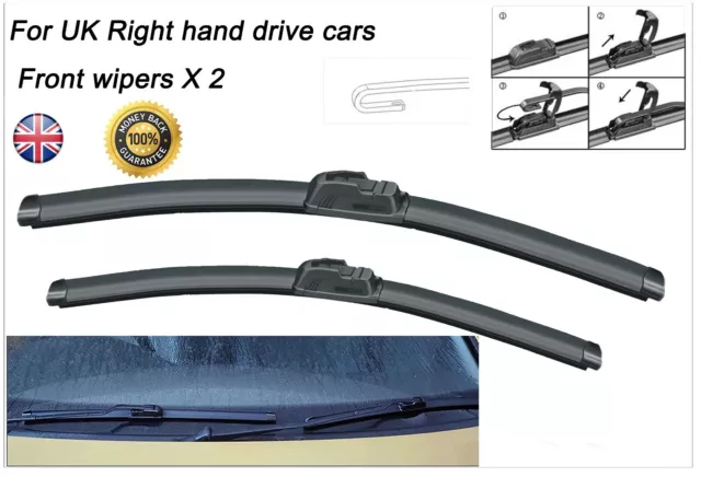 For Mazda RX-8 2003-2012 Brand New Front Windscreen Wiper Blades 20"18"