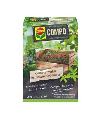 COMPO Attivatore accelleratore Compostiera compostaggio Bio Compo Composter Kg 1,8 