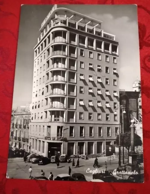 8149 Cartolina Cagliari Grattacielo Viaggiata 1960