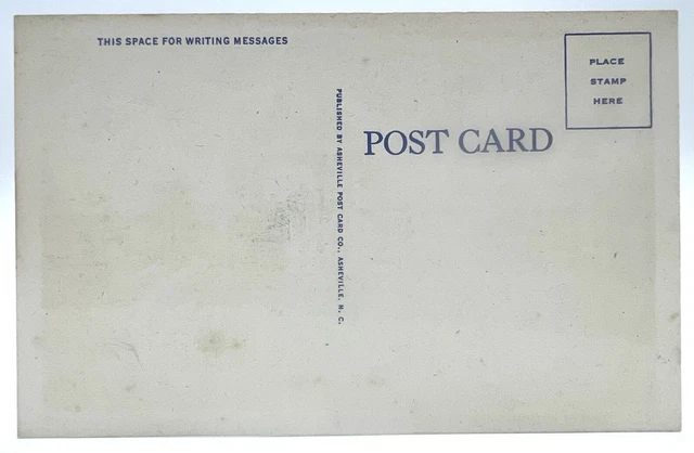 State Hospital Morganton NC Asheville Postcard Co WB Postcard Unposted 2