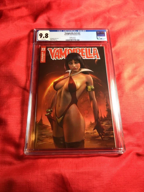 Vampirella #V5 #22  2021  “Shannon Maer”  Cover   C   CGC  9.8