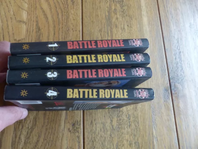 Lot Manga - Battle Royale (Tome 1 à 4)