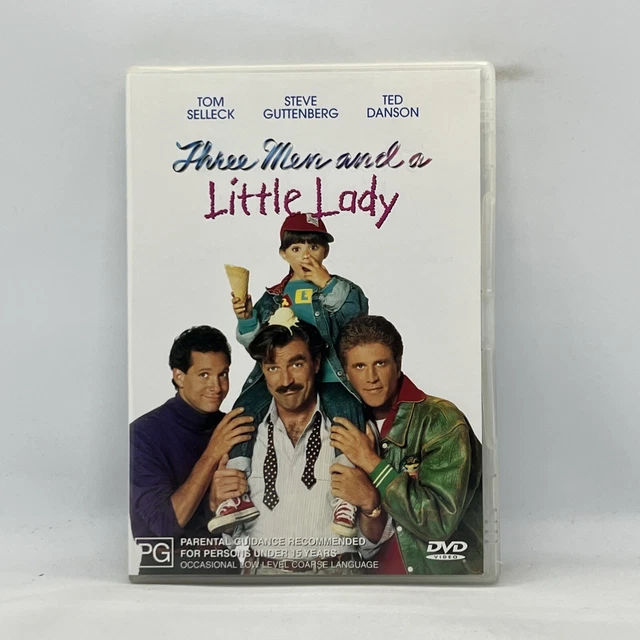 Three Men And A Little Lady DVD Movie Film VGC Free Post R4 PAL