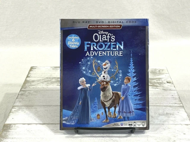 OLAF'S FROZEN ADVENTURE 6 Disney Tales (Blu-ray/DVD/Digital Code) NEW ...