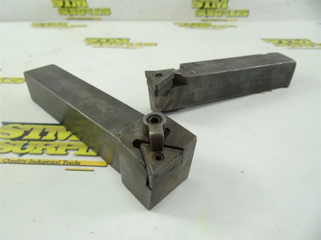 Two Indexable Turning Tool Holders 1" Shanks Seco Sandvik Tfr854 Mtfnl164D