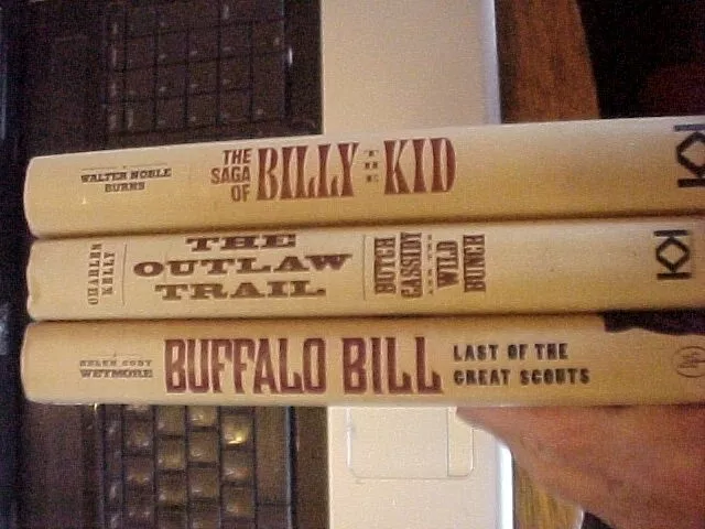 BILLY THE KID, BUFFALO BILL, BUTCH CASSIDY/WILD BUNCH; 3 Vols LEGENDS ...