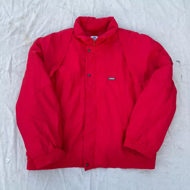 VINTAGE COLMAR MADE in Italy Ski Snow Insulated Down Jacket Large Sz 40 ...