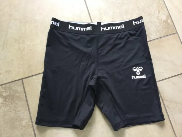 Hummel schwarze Basisschichtshorts Größe L neu mit Etikett