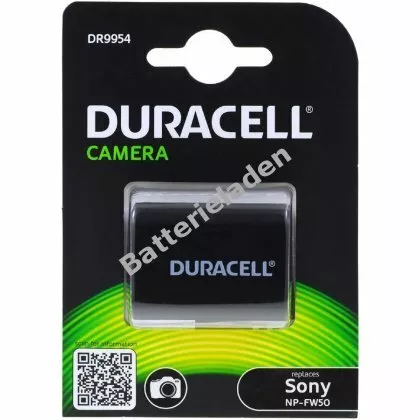 Duracell Akku für Sony Typ NP-FW50 7,4V 1030mAh/7,6Wh Li-Ion Schwarz