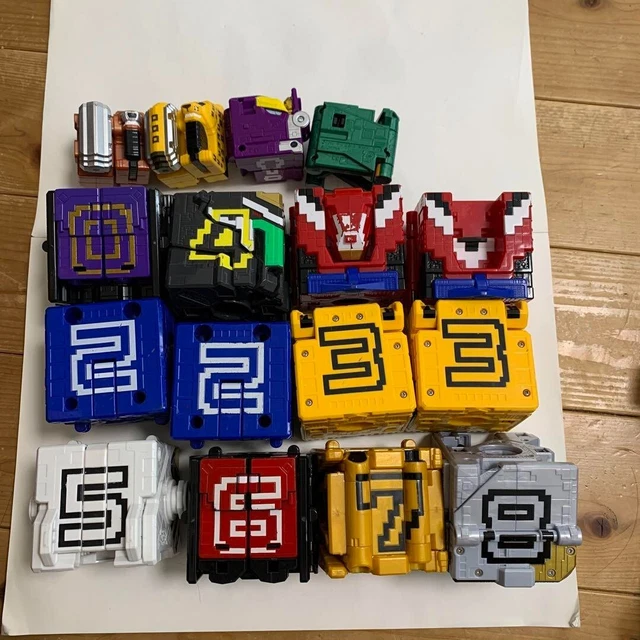 Cube Power Ranger POWER RANGER DOBUTSU Sentai Zyuohger DX Cube Zyuoh King Wild Zord ...