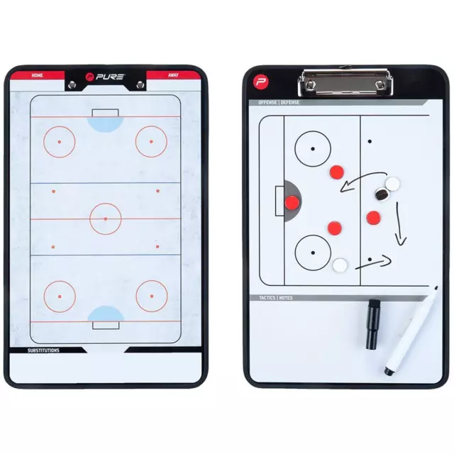 Pure2Improve Ice Hockey Trainingsboard Taktiktafel Taktikboard P2I100640