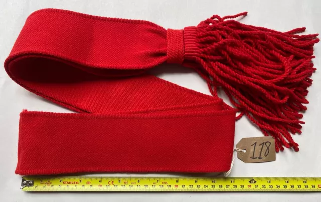 Shoulder Sash Wool Red Guards Sergeants British Army Acrylic Sashes  32,34,36