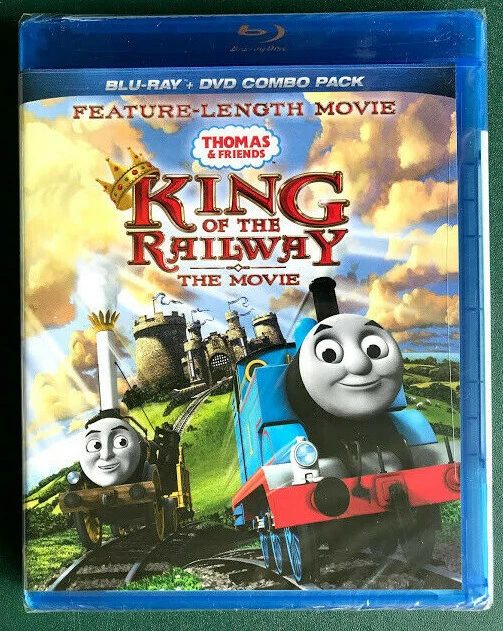 THOMAS & FRIENDS King of Railway Movie (Bluray & DVD) MINT SEALED