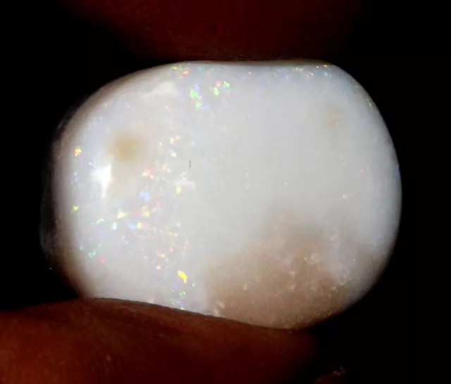 18.75 cts Australian Fire Opal  20 x 15 mm Loose Gemstone Cabochon ~aoc12