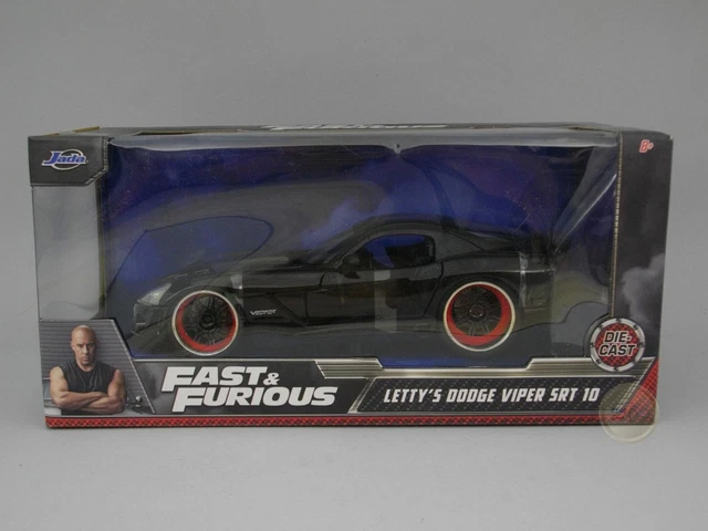 Letty's Dodge Viper Srt 10 Rapido Y Furioso 1:24 Jada | Meses sin interés