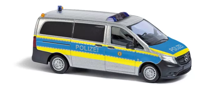 BUSCH 51189 Spur H0 1:87 Mercedes-Benz Vito, Autobahnpolizei Berlin #NEU in OVP#