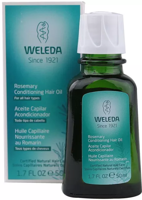 Aceite para cabello de romero de Weleda, 1,7 oz