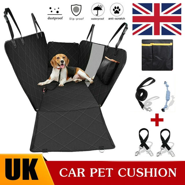 Black Breathable Car Rear Back Seat Cover Pet Protector Mesh Hammock Mat Cushion