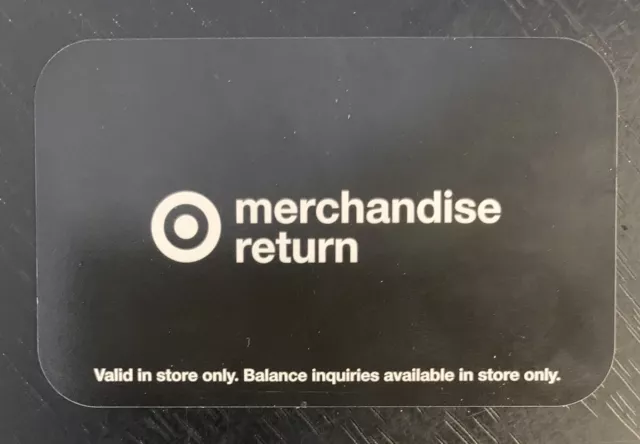 $384.26 Target Merchandise Credit Gift Card - In Store Use Only