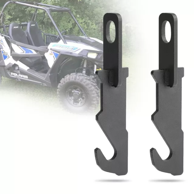 Black 2PCS Door Latches Latch for 2014-2023 Polaris RZR XP 4 1000/900/800 Turbo