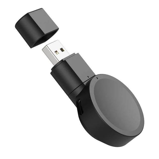 USB+Type-C Wireless Magnetic Charger For Galaxy Watch 4 Classic 46/42 3 45/41mm