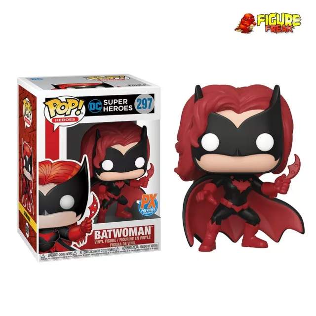 Funko POP! DC Super Heroes 297 PX Exclusive Batwoman Vinyl Figure (NM Box!)