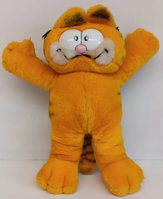 Garfield Soft Plush Toy 1981 Dakin 11" Vintage Sitting Cat