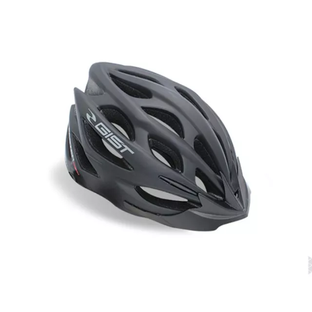 Casco Bici Ciclismo Gist Faster Urban Nero Con Frontalino