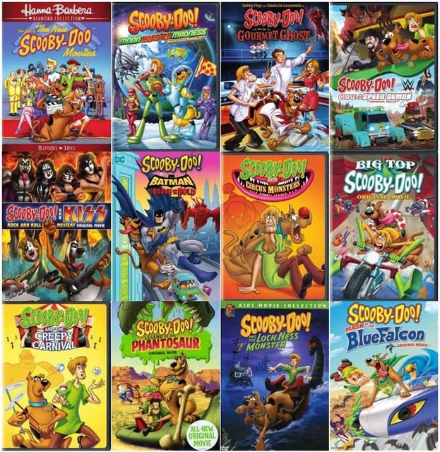 SCOOBY-DOO MOVIE COLLECTION: [DVD] Region Kids TV Cartoon TV