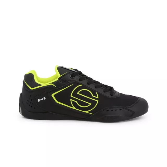 SPARCO SP-F5 black yellow Motor Sports Driving Trainers Sneakers Shoes