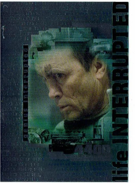 The 4400 Season 2 2007 Inkworks Life Interrupted L6 Foil Chase Insert Card L-6