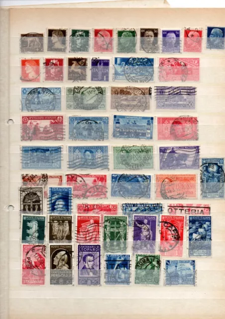 Italien von 1929 - 1939  50 W. gestempelt