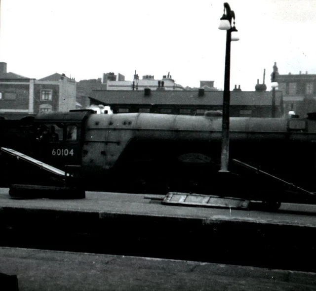 Vintage train photograph br 60104 4 6 2 steam locomotive railway