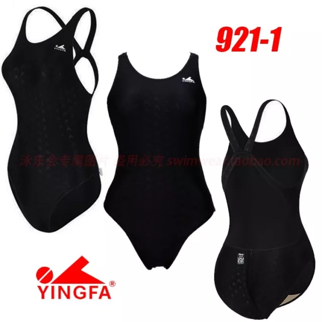 FINA APPROVED] YINGFA 921-2 Girls Competition Training Swimwear M