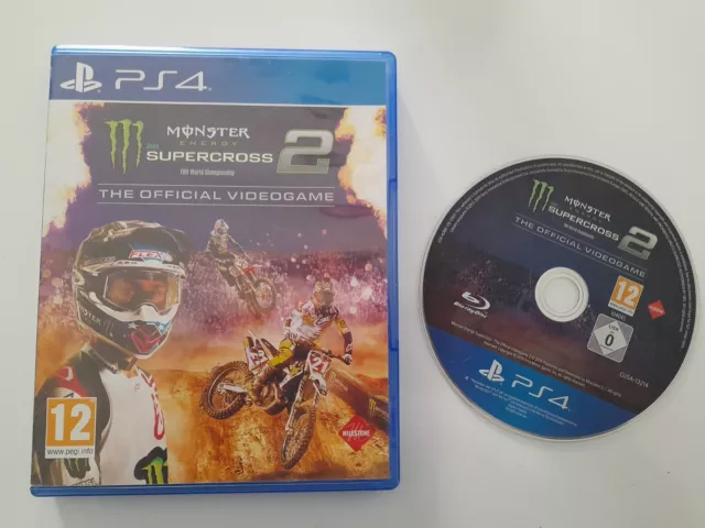 Monster Energy Supercross 2 The Official Videogame Sony Playstation 4 PS4