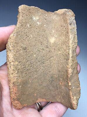 Large Pre-Columbian Terra Cotta Artifact Fragment Pottery Water Jug Vessel 5