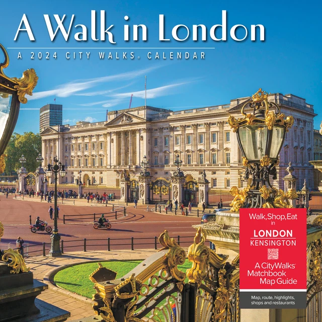 A WALK IN London 2024 12" x 12" Wall Calendar (free shipping) 16.99