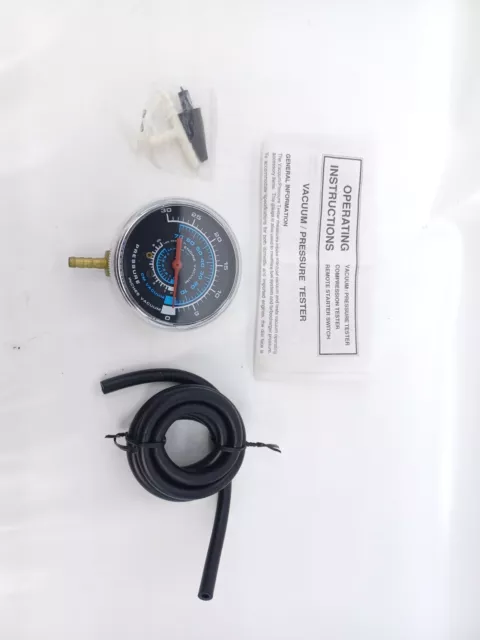 Engine Vacuum & Fuel Pump Pressure Tester Kit Gauge Leak Diagnostic Tool