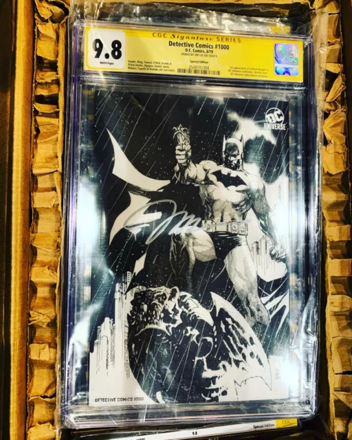 DETECTIVE COMICS #1000 DC Universe Special Edition SDCC Jim Lee Signed CGC 9.8