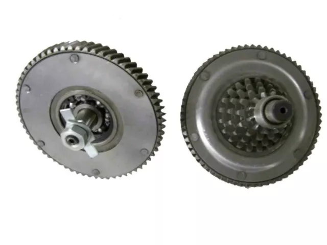 Vespa Gear Cluster / Crono Gear 65 Dents Complet 200 Lusso 200 Cosa