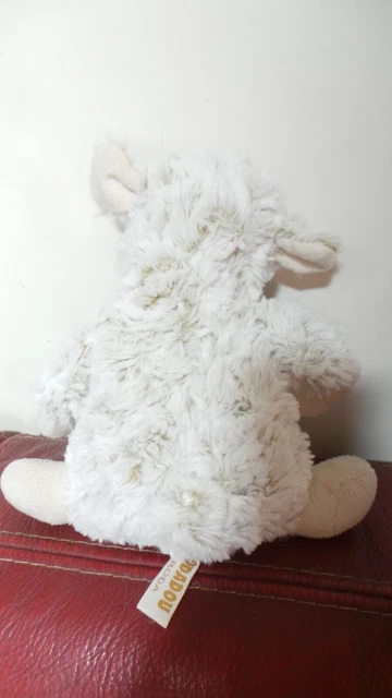 Doudou Peluche Mouton Ecru Beige Roda Rodadou 25 cm 2