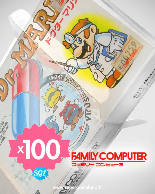 100 Crystal box Étuis de protection pour boîte de jeu Sega Dreamcast