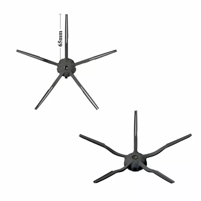 Black Weiche Silikon Seitenbürste für Xiaomi Roborock S6 S5 E35 E2 Staubsauger