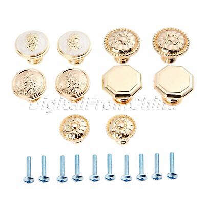 Fashion Drawer Furniture Knobs Noble Door Wardrobe Cabinet Gold Pull Handles 1pc