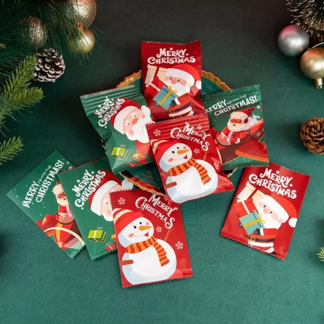 Keks Heißsiegel Taschen Neujahr Geschenke Party Dekoration Weihnachten Verpackung Taschen