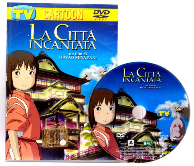 La Citta' Incantata Hayao Miyazaki Film Anime Dvd Edizione Italiana 77343